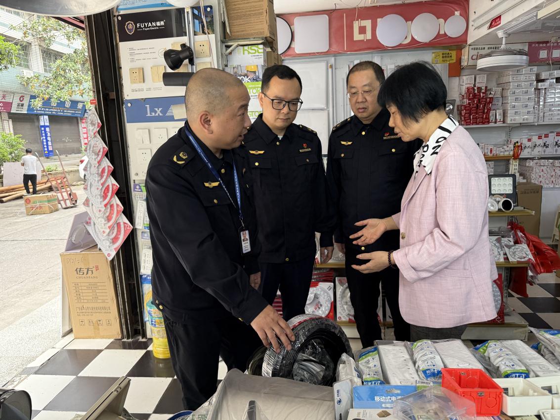 区市场监督管理局开展电线电缆专项检查 严把产品质量安全关