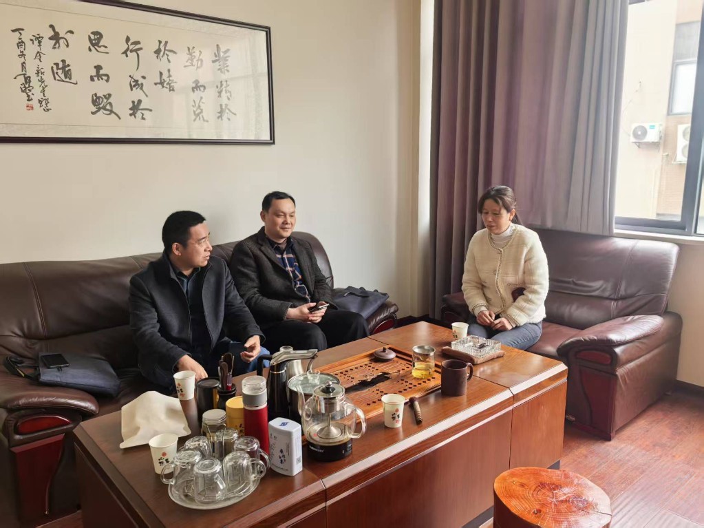 渌口区统计局深入工业企业开展走访调研
