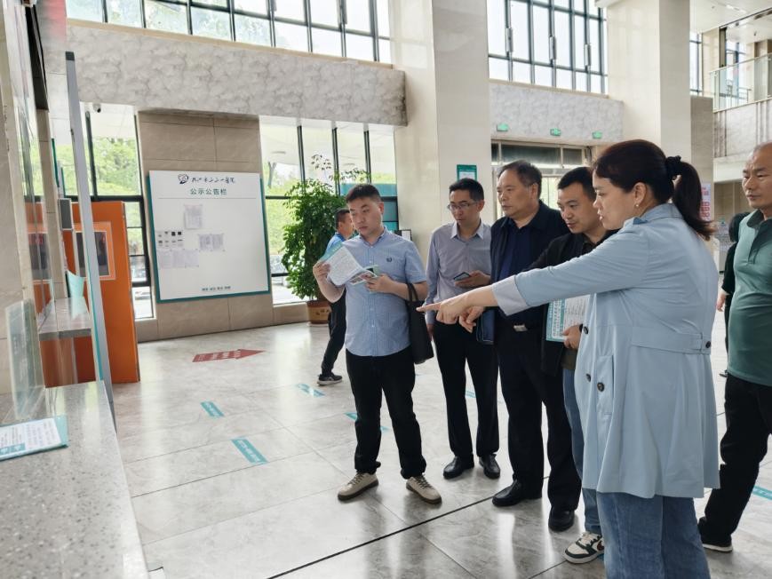 邵阳市退役军人事务局来我市调研拥军优抚医院建设工作