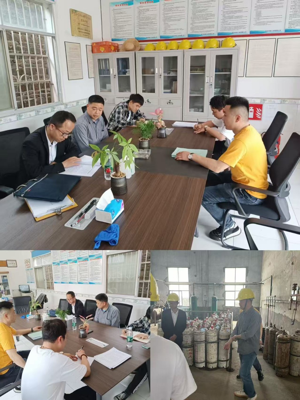 石峰区应急管理局帮助辖区企业建立健全全员安全生产责任制