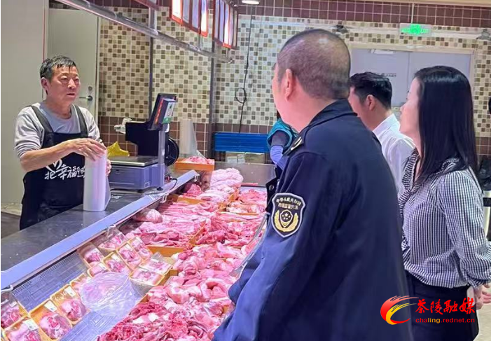 茶陵县市场监督管理局开展卤肉制品专项检查