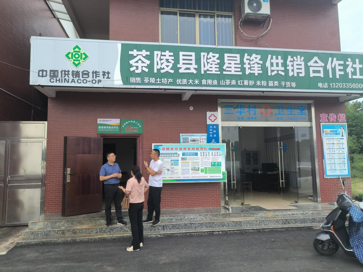 彭小中带队赴茶陵、攸县调研“三社合一” 综合改革试点工作情况