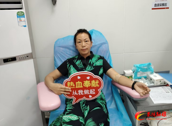 茶陵县林业局开展无偿献血志愿服务活动