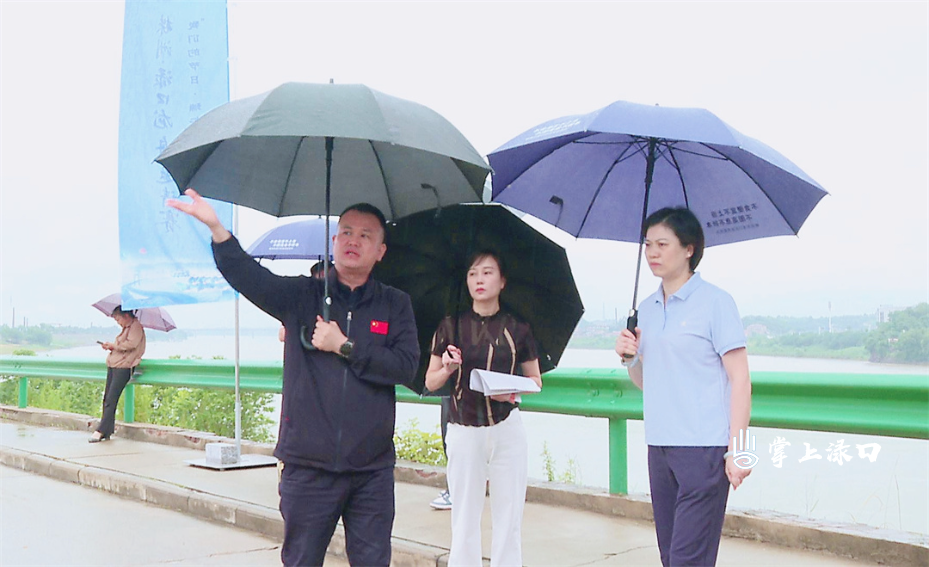 赖晓智带队调度防汛及端午龙舟邀请赛筹备工作