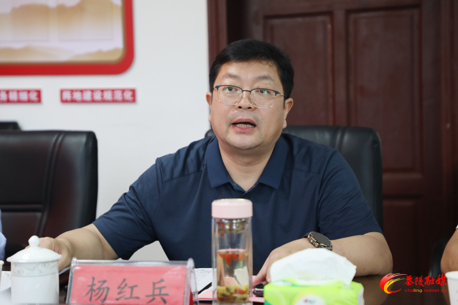 杨红兵到桃坑乡调研