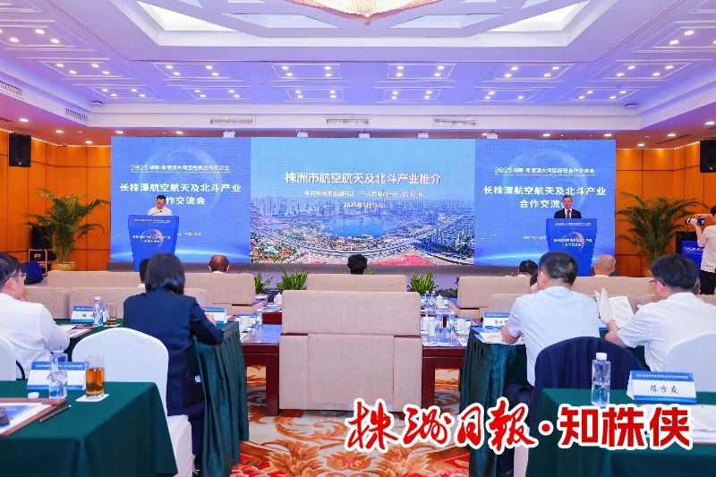 长株潭携手亮相大湾区 陈恢清作株洲产业推介
