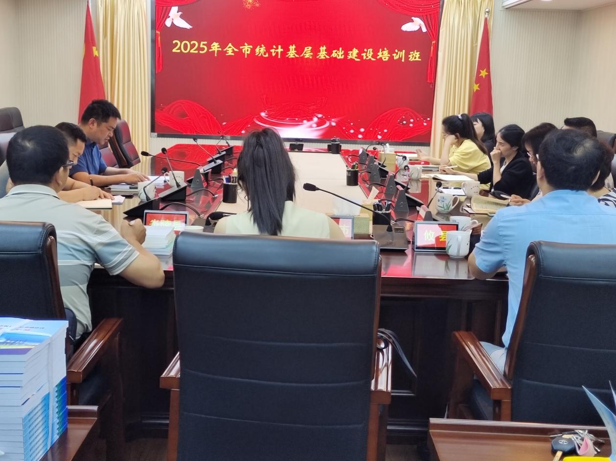 株洲市统计局举办全市统计基层基础建设培训班
