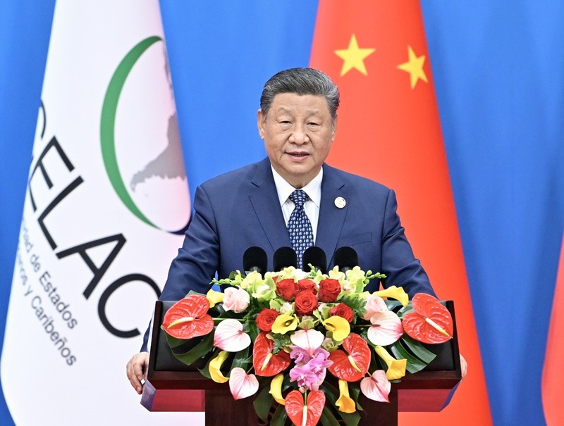 习近平出席中拉论坛第四届部长级会议开幕式并发表主旨讲话