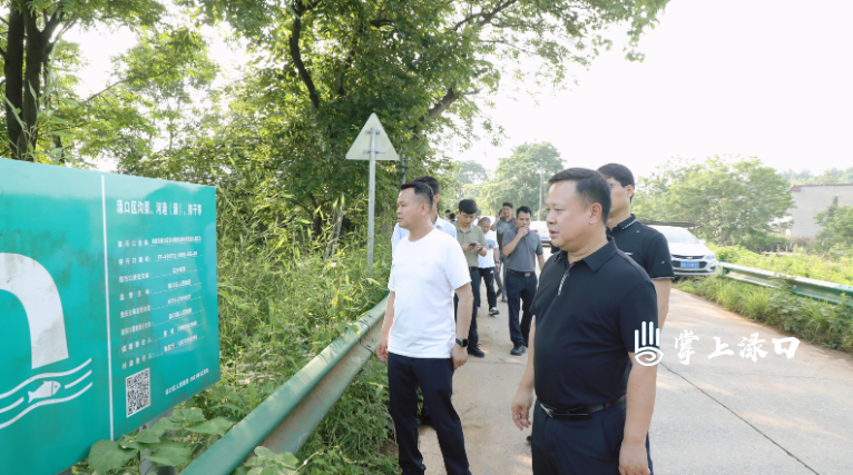 李晓彤现场调研渌口区湘江入河排污口整治工作