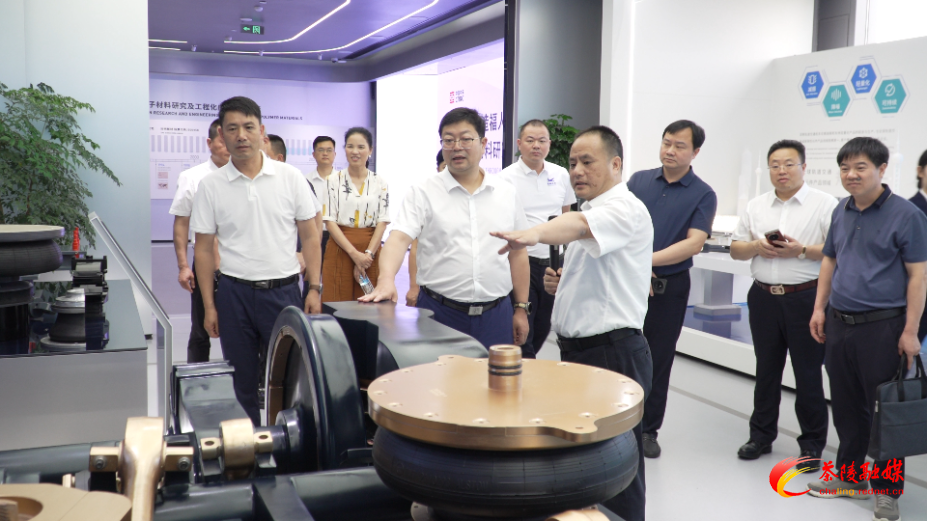 杨红兵带队赴株洲时代新材考察学习、洽谈合作
