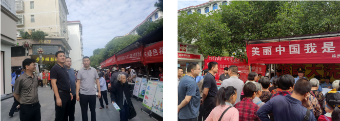 炎陵县组织开展六·五"环境日集中宣传活动
