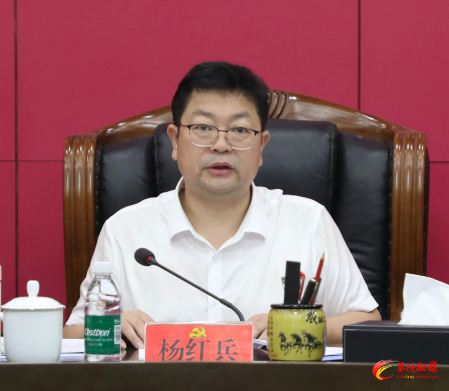 杨红兵主持召开中共茶陵县委常委会2025年第9次会议