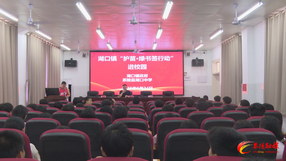 湖口镇：以法为盾 守护未成年人健康成长