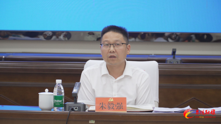 中共茶陵县委财经委员会（扩大）会议暨经济运行“双过半”监测会召开