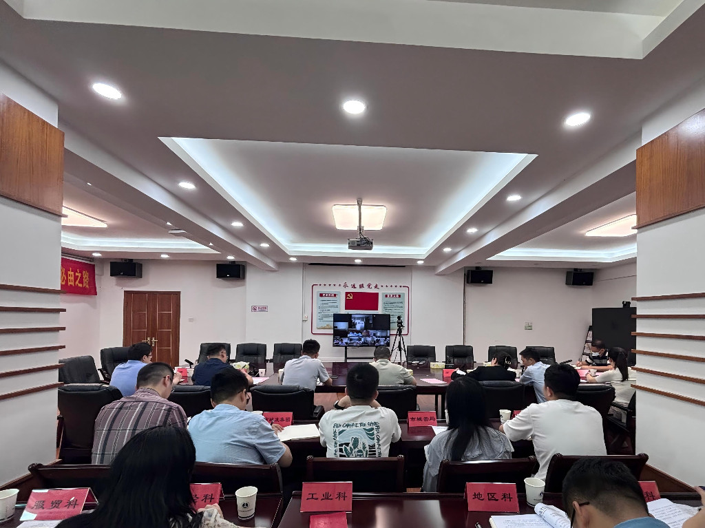 市发改委召开株洲市投资工作暨政策性 金融工具培训视频会议