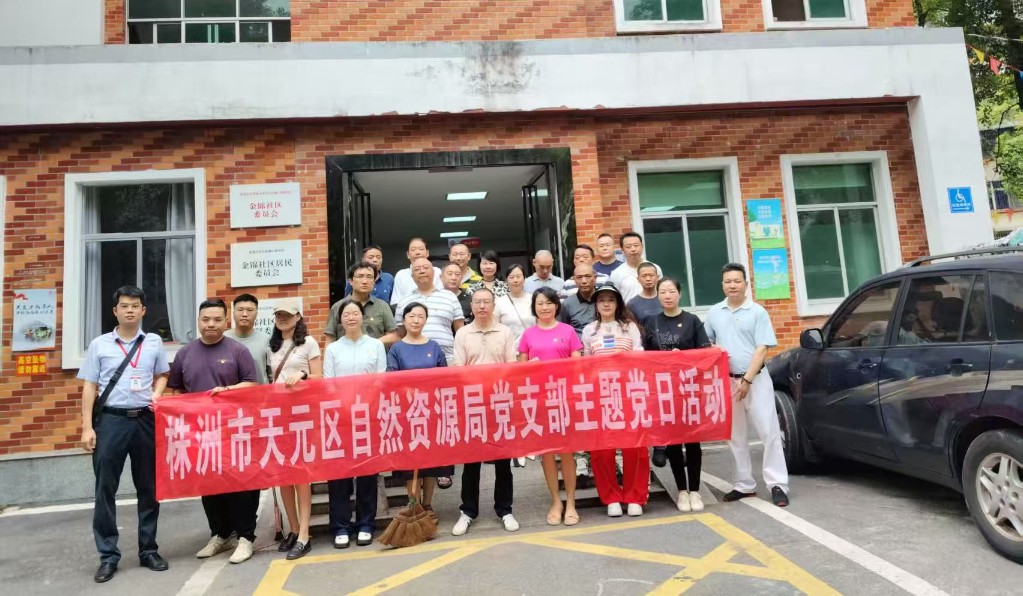 党员先锋进社区 志愿活动践初心