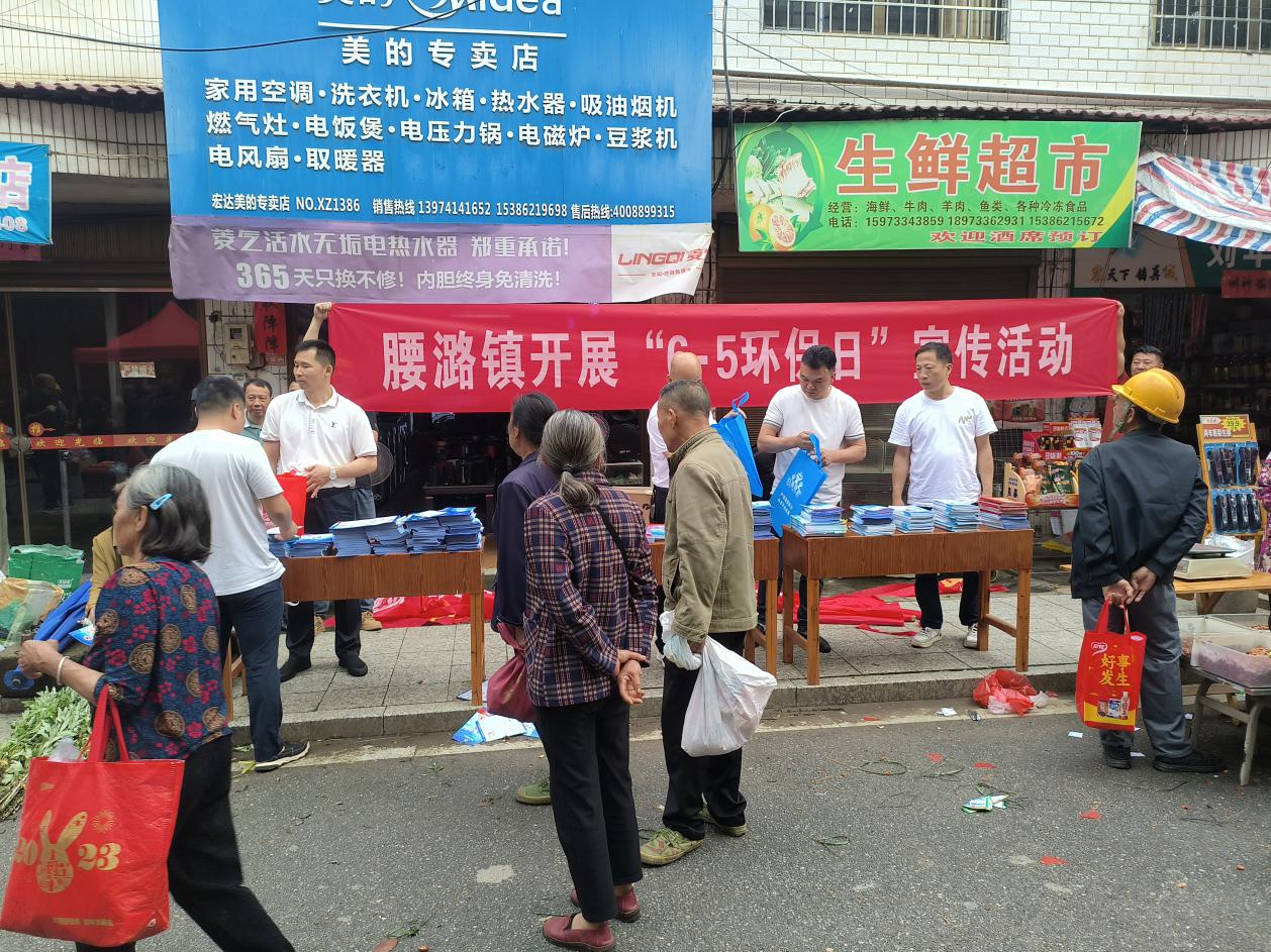 茶陵县开展"美丽中国我先行"2025年六五环境日宣传活动