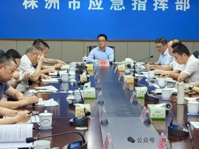 株洲市召开应急消防领域重点工作推进会议