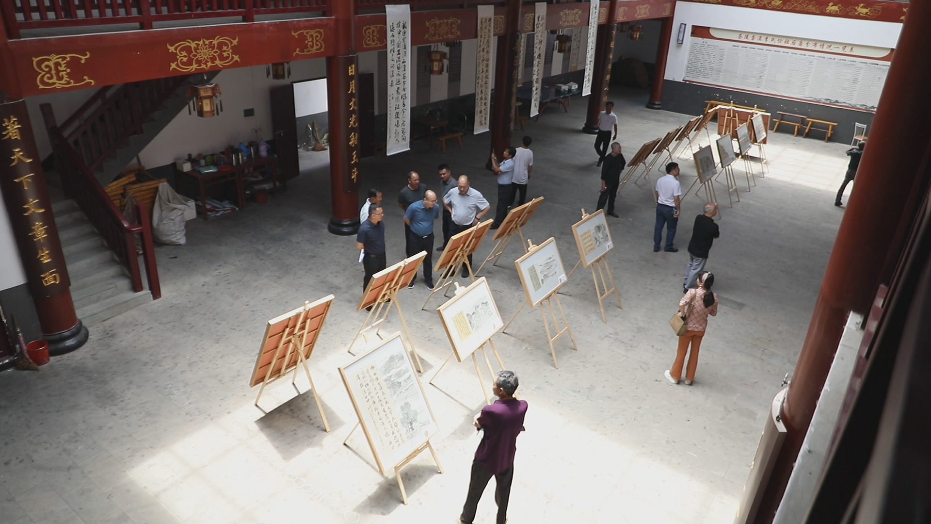 湖南工业大学乡村振兴诗书画专题艺术展走进茶陵县龙匣村