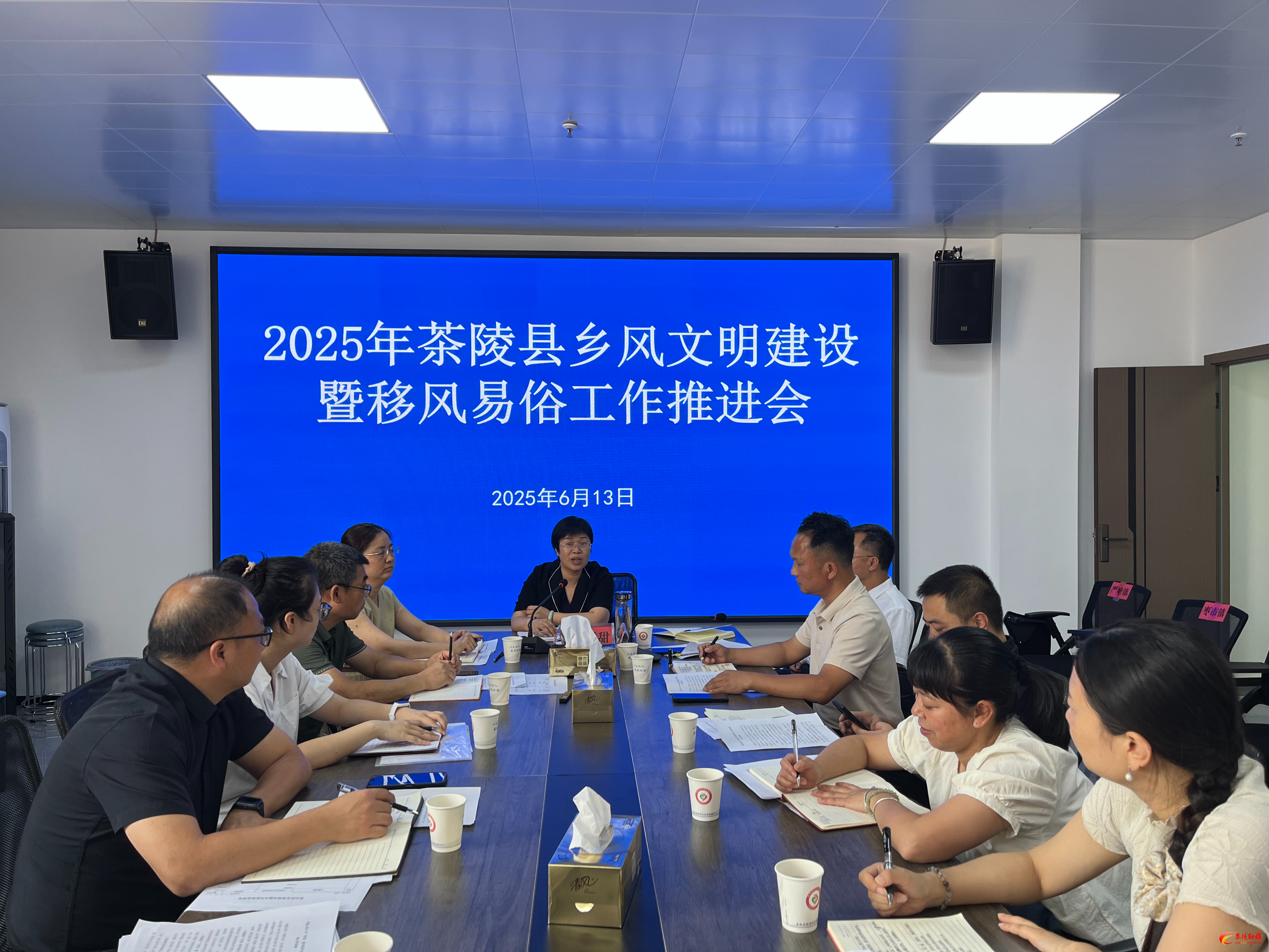 【移风易俗在行动】2025年茶陵县乡风文明建设暨移风易俗工作推进会召开