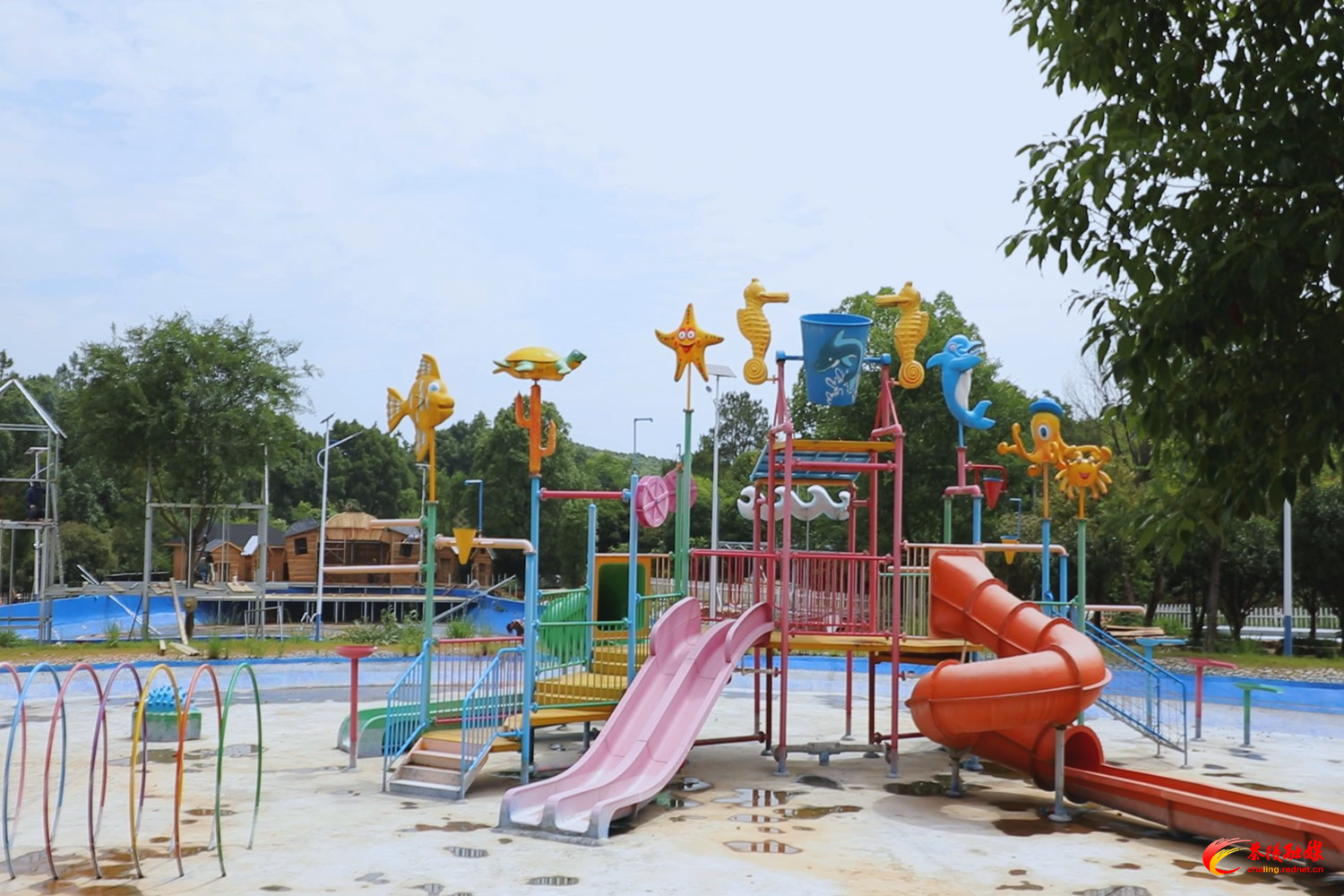 夏日玩水新去处！花湖谷水上乐园将于7月12日投入使用