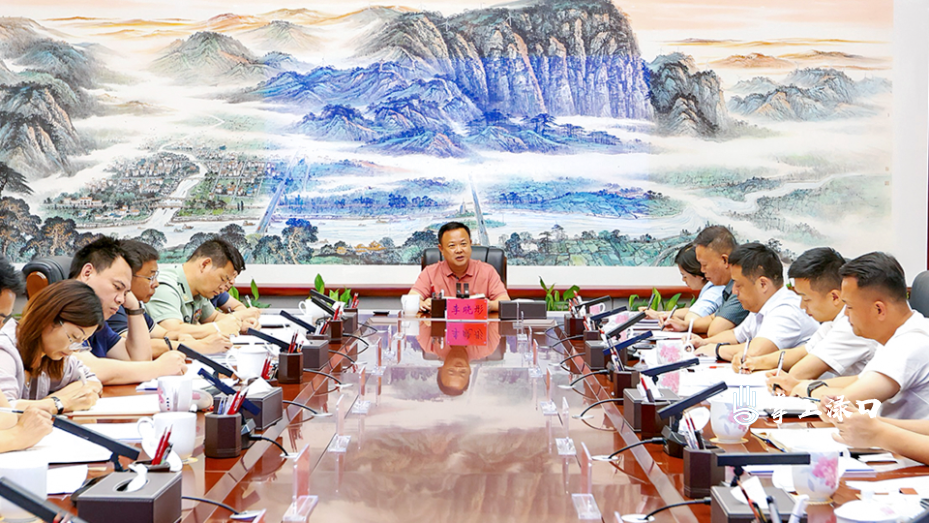 李晓彤主持召开区领导走访重点企业、招商顾问、乡镇接访情况汇报会