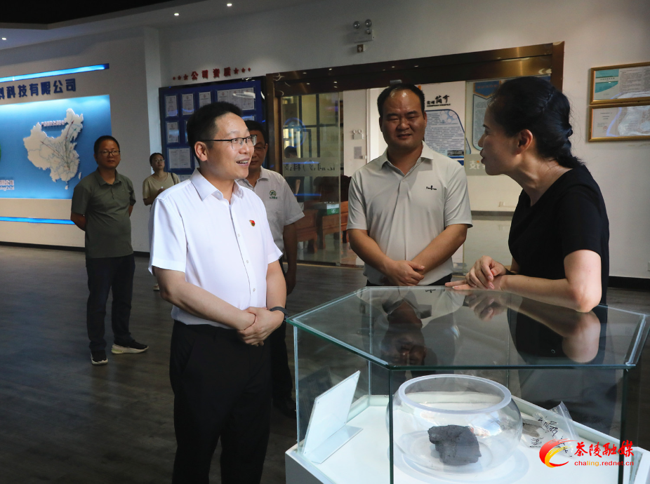 朱毅强调研园区产业发展情况