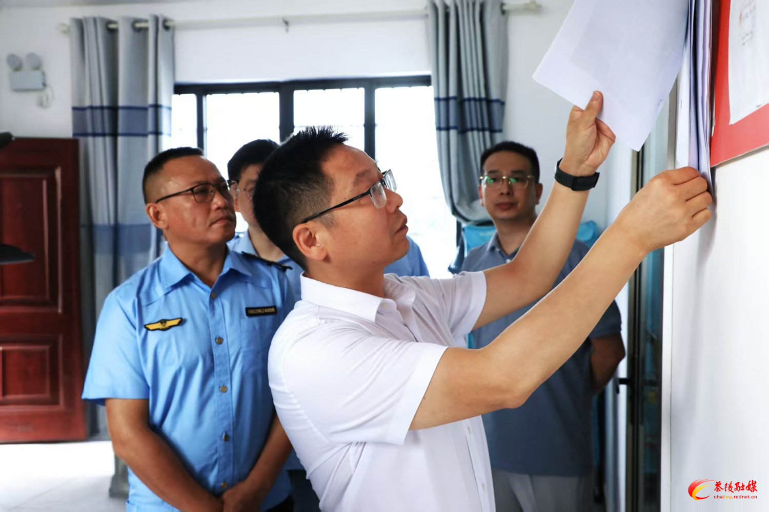 朱毅强赴严塘镇调研重点工作强调：精准施策抓落实推动各项工作提质增效