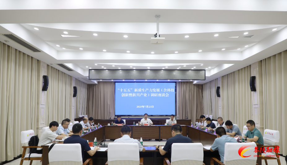 杨红兵主持召开“十五五”新质生产力发展（含科技创新暨新兴产业）调研座谈会