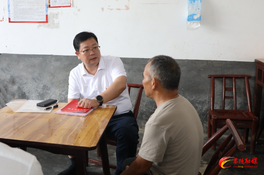 杨红兵赴严塘镇讲党课并调研乡村振兴工作