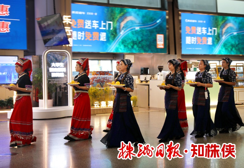 制造名城圈粉海内外旅客 株洲文旅闪耀黄花机场