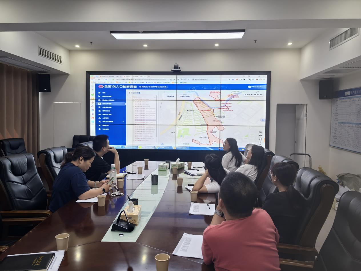 芦淞区统计局召开2025年全国1%人口抽样调查业务培训会