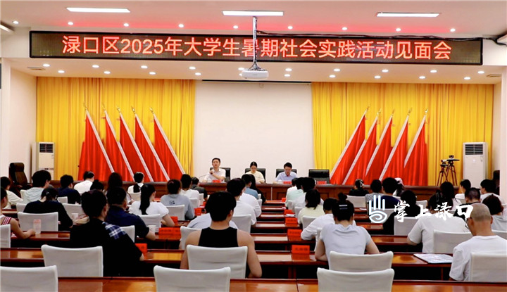 点燃青春力量 39名高校学子参与渌口区2025年大学生暑期社会实践活动