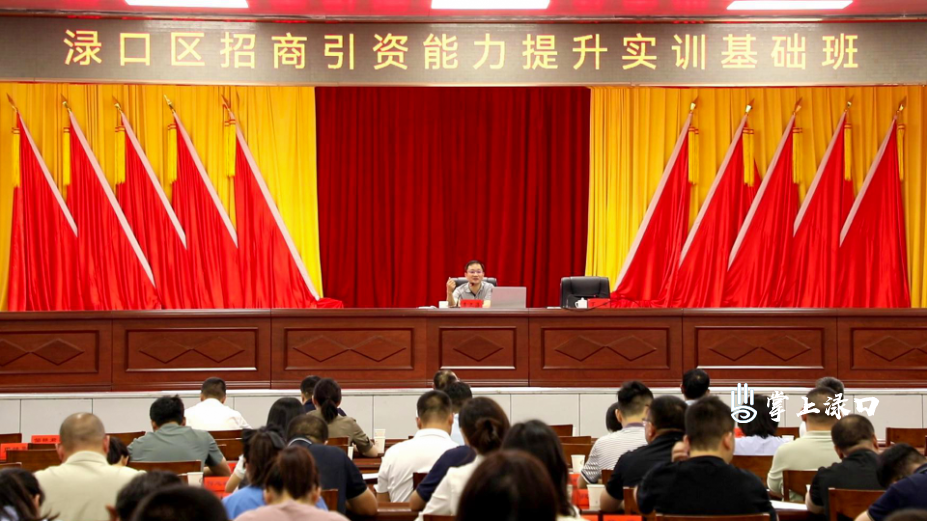 渌口区招商引资能力提升实训基础班开班