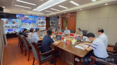 株洲市召开工贸行业有限空间专家指导讲评反馈视频会