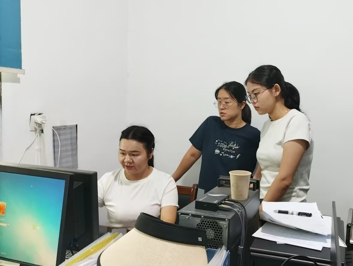 芦淞区统计局开展农业统计台账指导工作