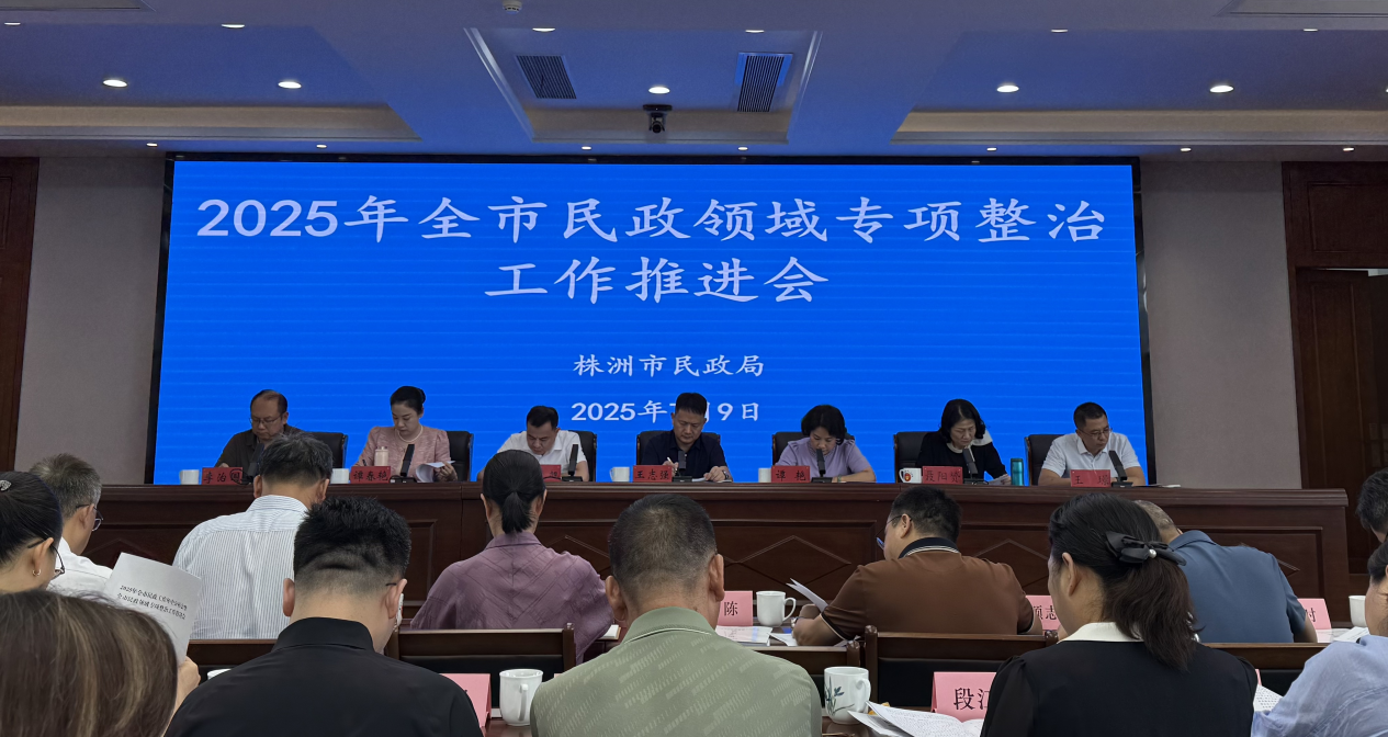 市民政局组织召开全市民政领域专项整治工作推进会