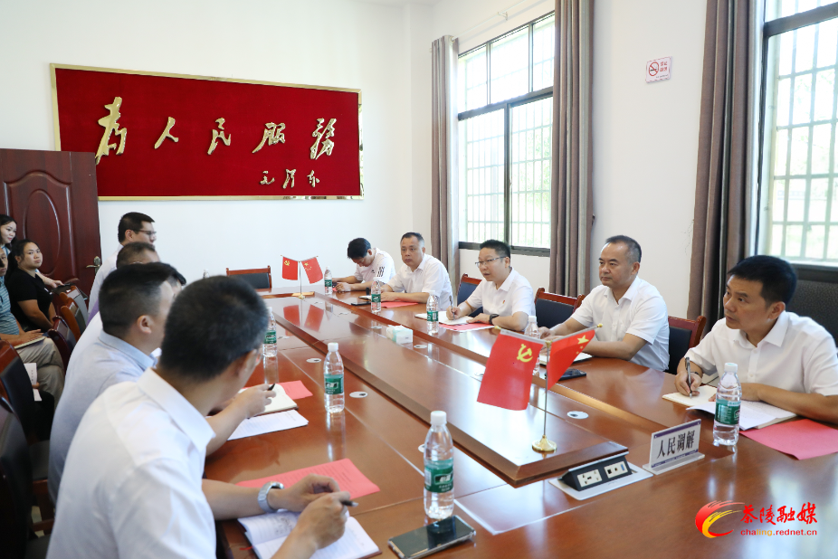 朱毅强赴马江镇调研重点工作