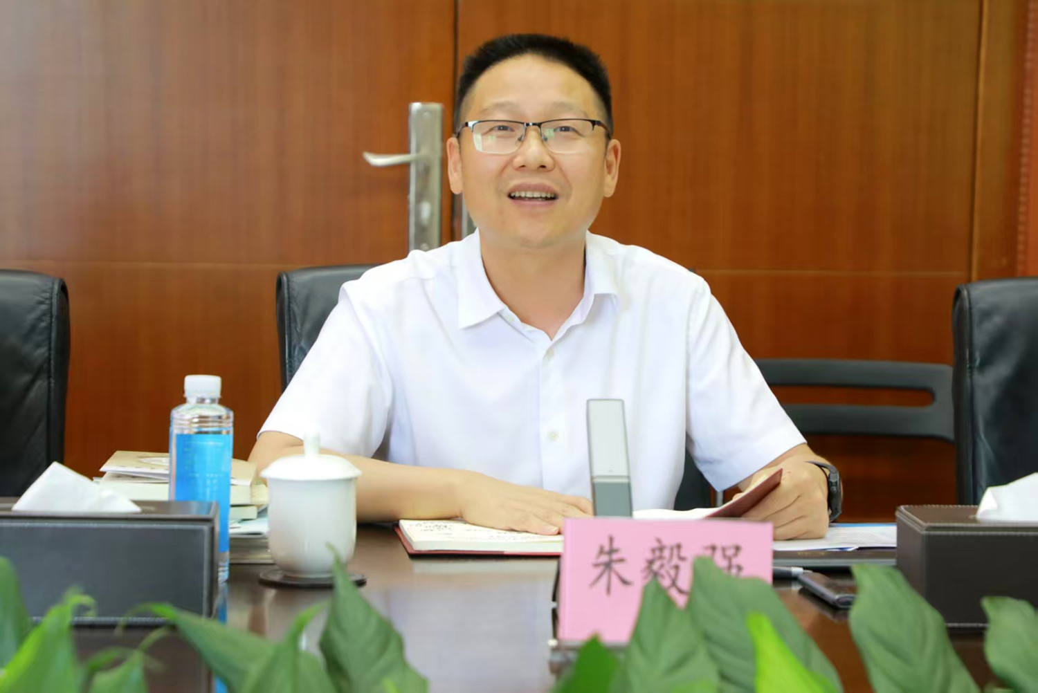 交流畅谈促合作电广传媒与茶陵县开展座谈交流
