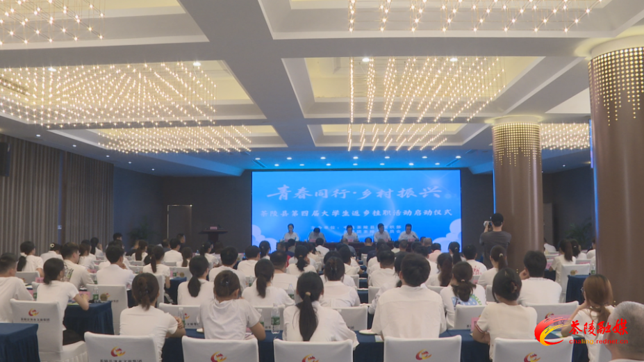 茶陵县第四届“青春同行·乡村振兴”大学生返乡挂职活动正式启动