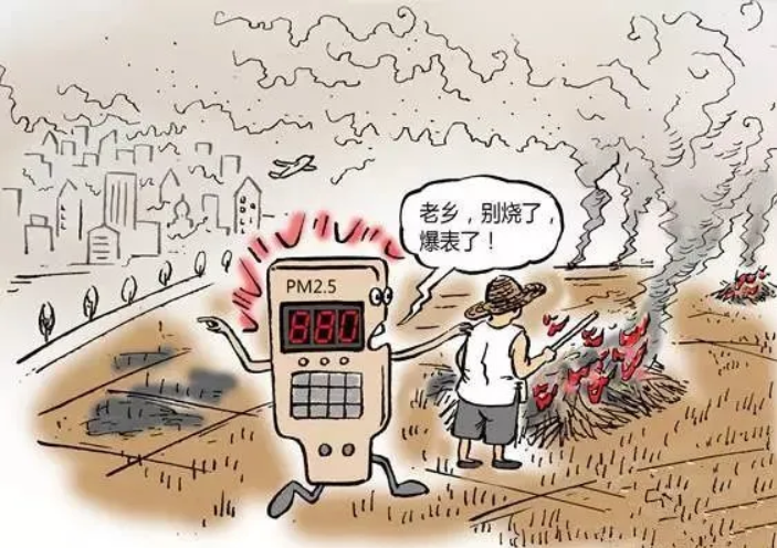 人人严防"一把火"，秸秆禁烧"护蓝天"