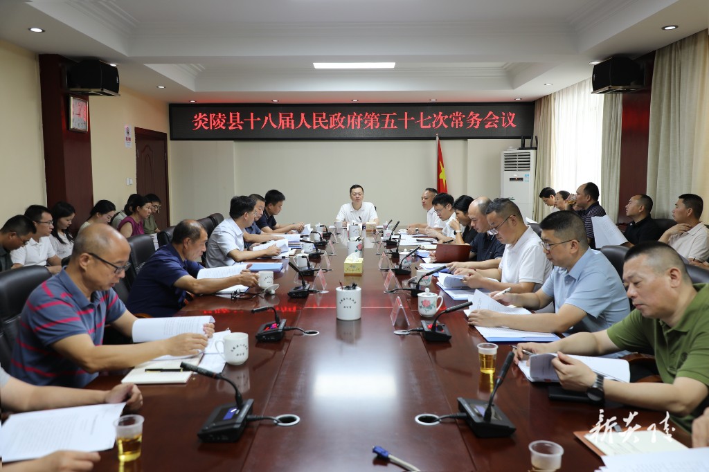 夏胜利主持召开县政府常务会议 研究部署有效衔接、食品安全、农村饮水安全等工作