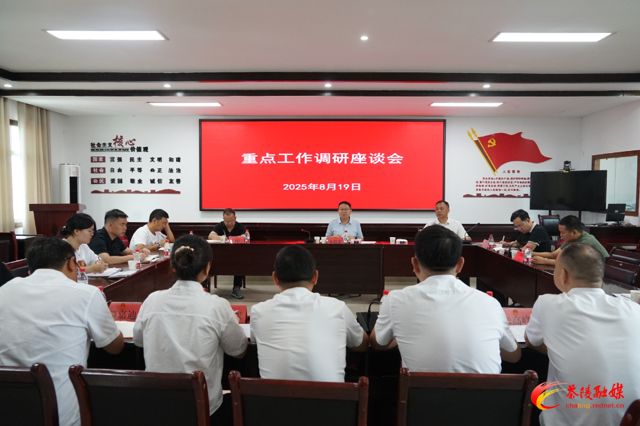 朱毅强到洣江街道调研重点工作