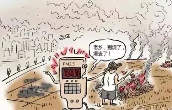 一把秸秆，一份责任，禁烧行动，人人有责！