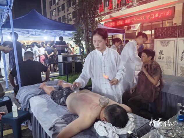 县中医药文化夜市火热收官