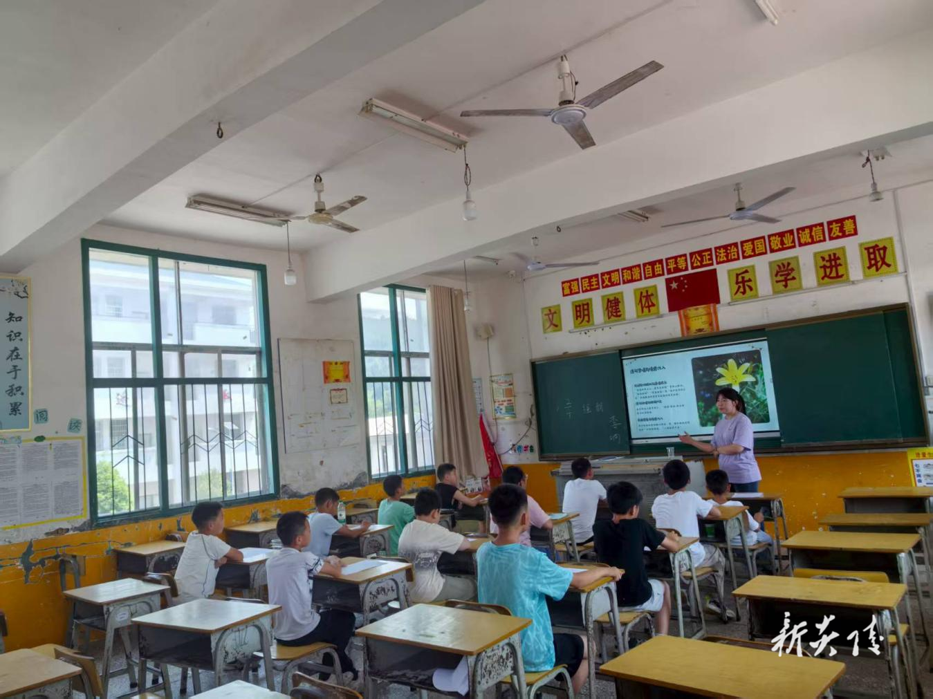 水口镇：连续三年为青少年开办“七彩假期”夏令营
