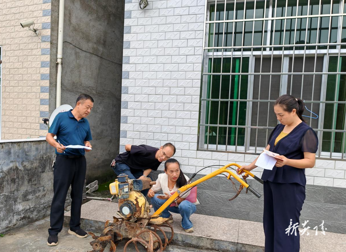 垄溪乡：上门回收报废农机，便民服务送进家门