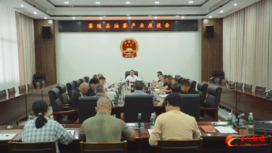 朱毅强主持召开全县油茶产业座谈会