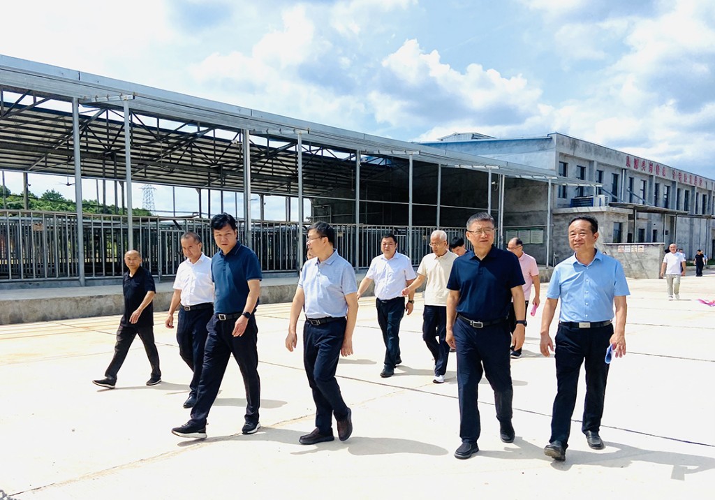 中国动物疫病预防控制中心到茶陵调研