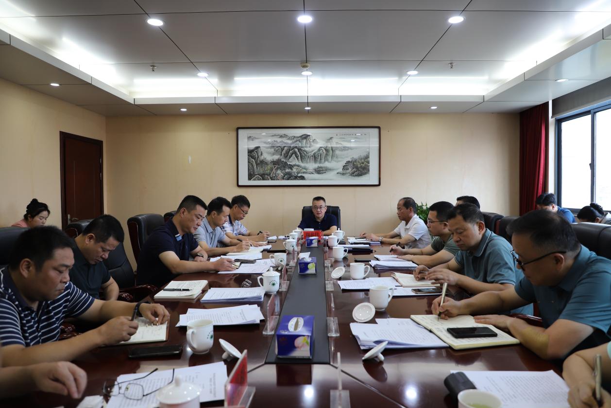 株洲市生态环境局召开第九次党组会